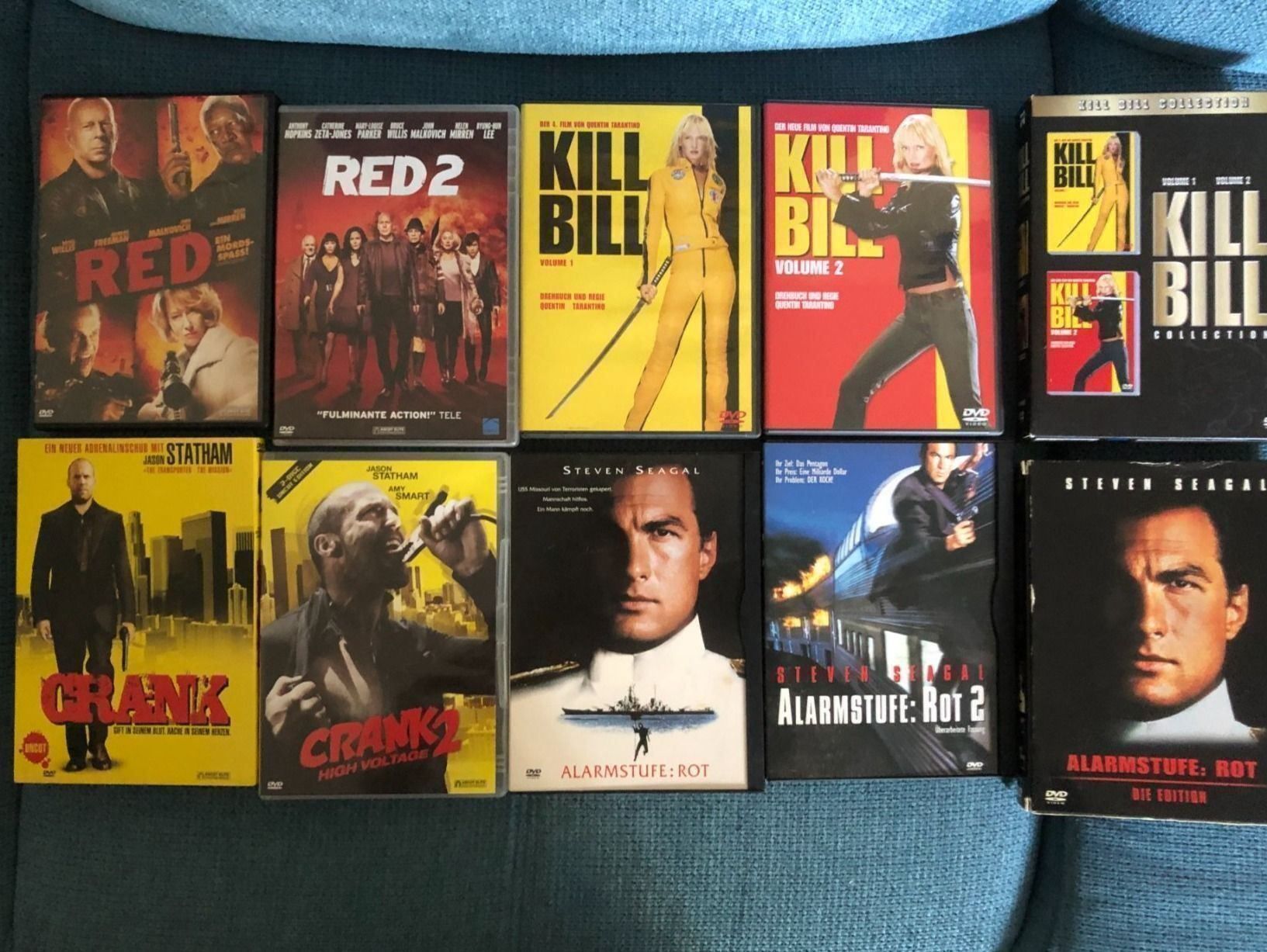 Tutti i DVDs: 8 DVD-Actionklassiker-Set – Usato da Basel venduto da jannickpascal