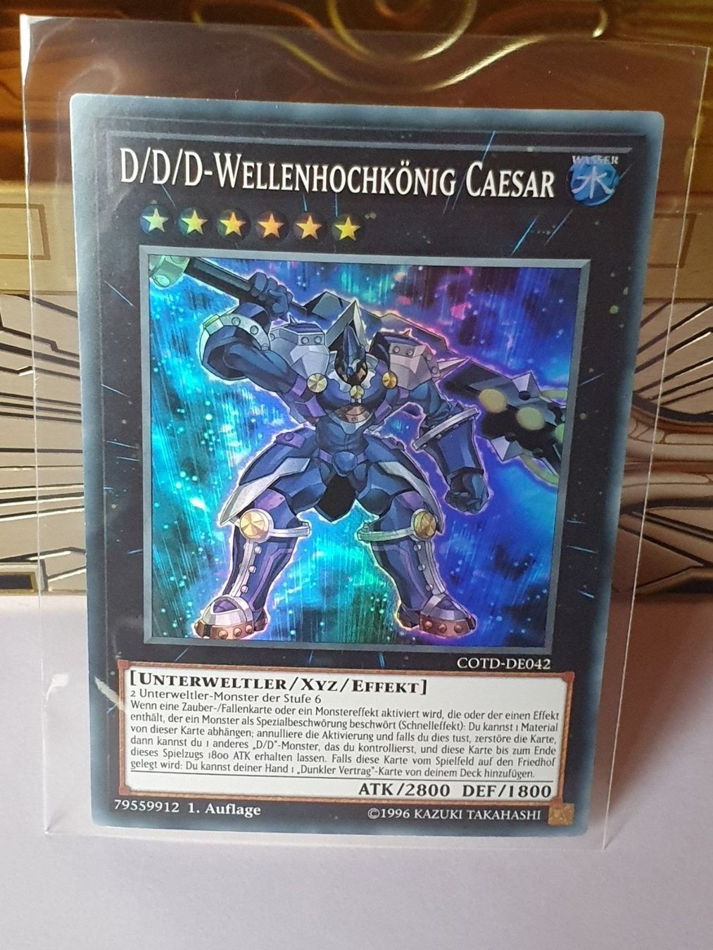 Yugioh Carte collezionabili: D/D/D Wellenhochkönig Caesar Super Rare – Usato da Oberdorf BL venduto da BaldenEagle