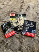 Missions Apollo * La conquête spatiale * Livres+Revue+Tshirt