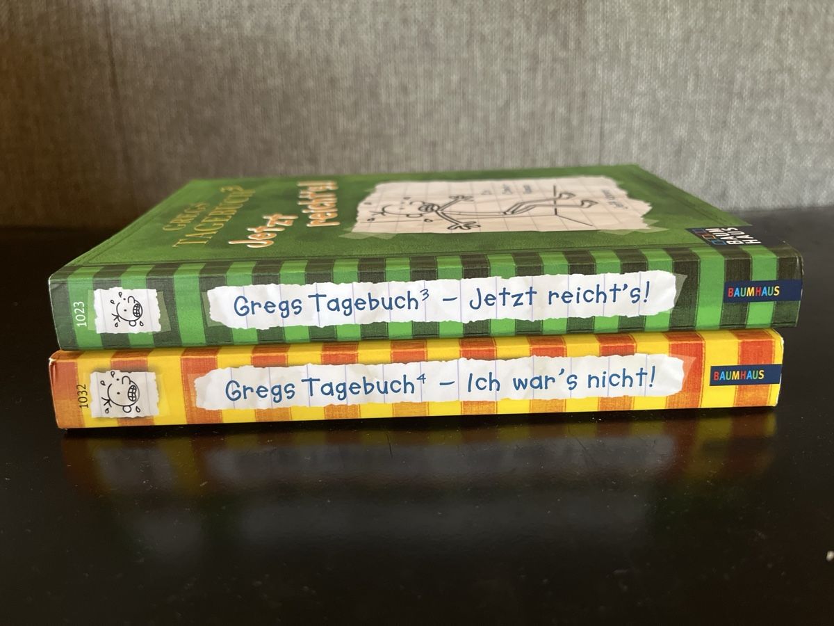 Libri: Gregs Tagebuch 3 und 4 Comic Roman, 2 Bände – Usato da Conters venduto da Bloom007 2