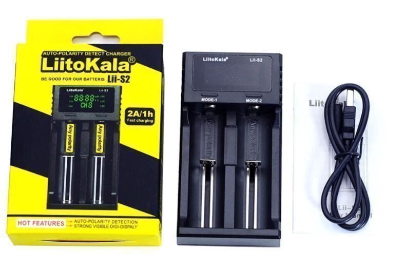 Akkus & Batterien: Liitokala Lii S2 Digital Charger USB – Neu und originalverpackt aus Arbon von Helmuth 1