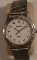 Tissot PR 50 weiss Mesharmband guter Zustand