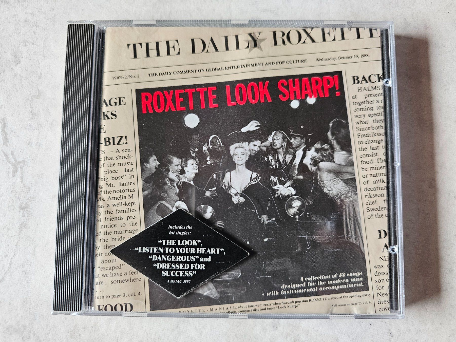 CDs: Roxette  -  Look Sharp – Gebraucht aus Schneisingen von backstore24