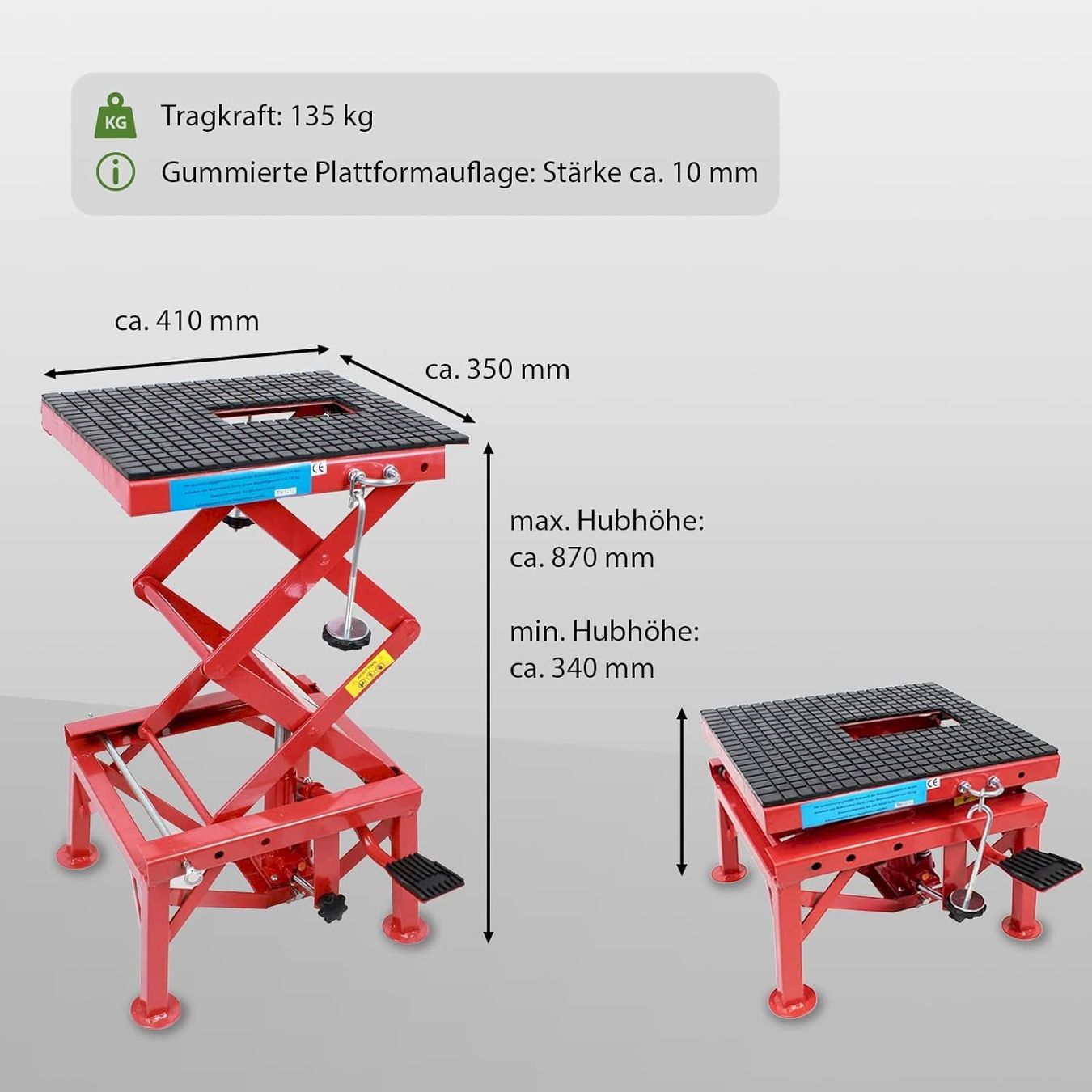 Ständer: TrutzHolm Motorradheber 135 kg – Neu und originalverpackt aus Bottighofen von zaap 2