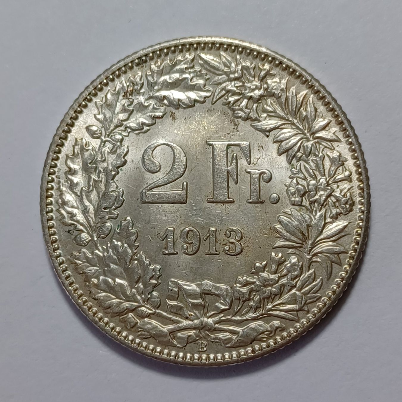 Tutti le monete: 2 Franken 1913 vz – Usato da Pfäffikon ZH venduto da Schweizer_Muenzen