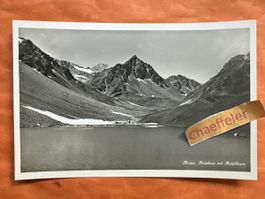 Alte, seltene Ansichtskarte Arosa, Aelplisee mit Alplihorn