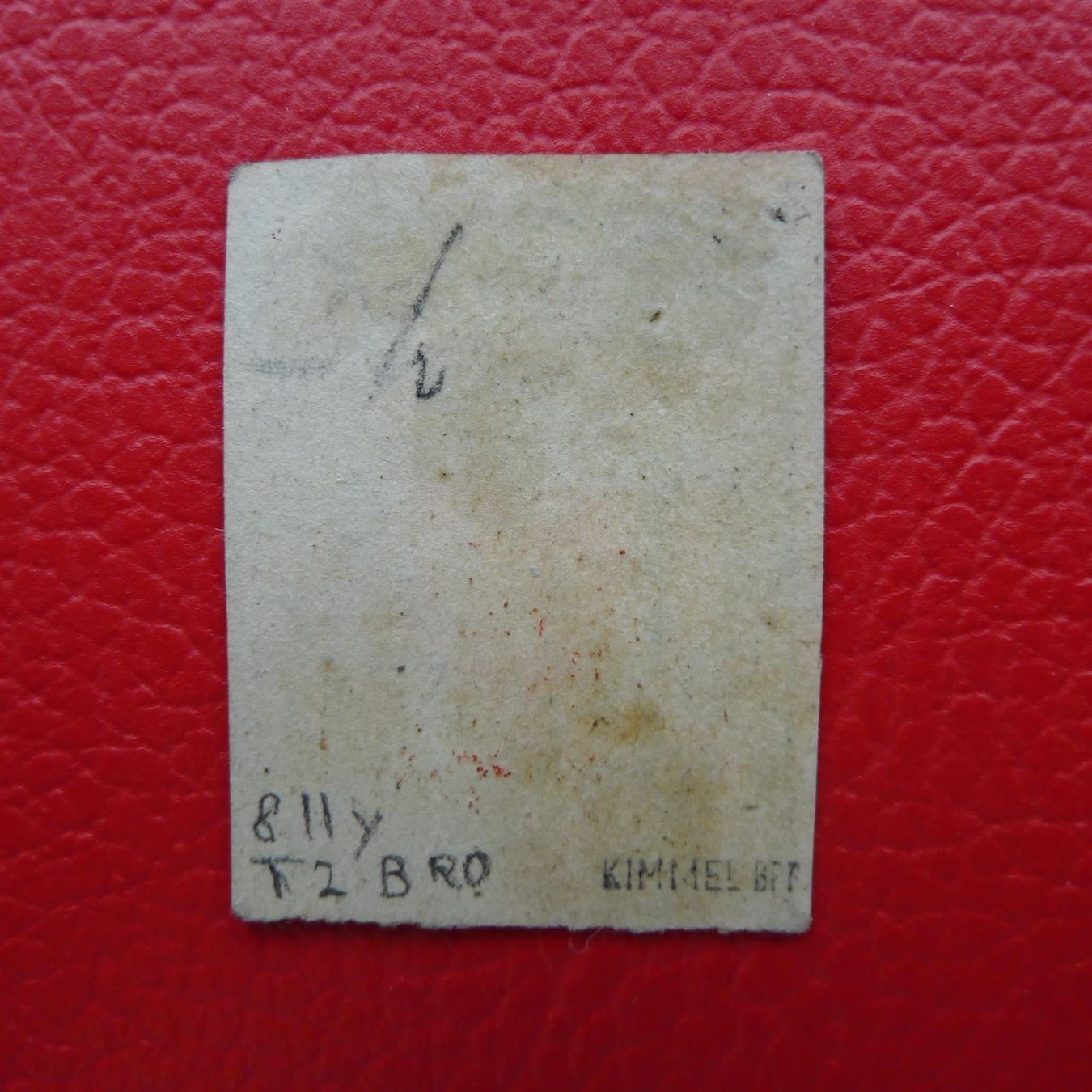 Alle Briefmarken: 16II.1.09, T.2 B-RO Kartonpapier+Bogenrand, 450.-+ Befund – Gebraucht aus Sursee von Luzernerraute 1