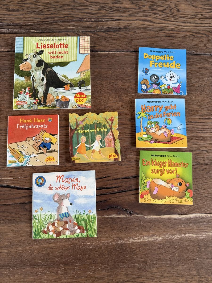 Livres: Konvolut 7 Mini Kinderbuecher Pixi & Mini Buch – D'occasion à St. Erhard par Cfreya