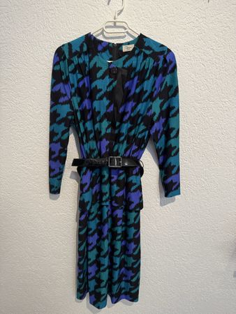 Veillon Vintage Kleid 80er 90er Gr. M / L / 40