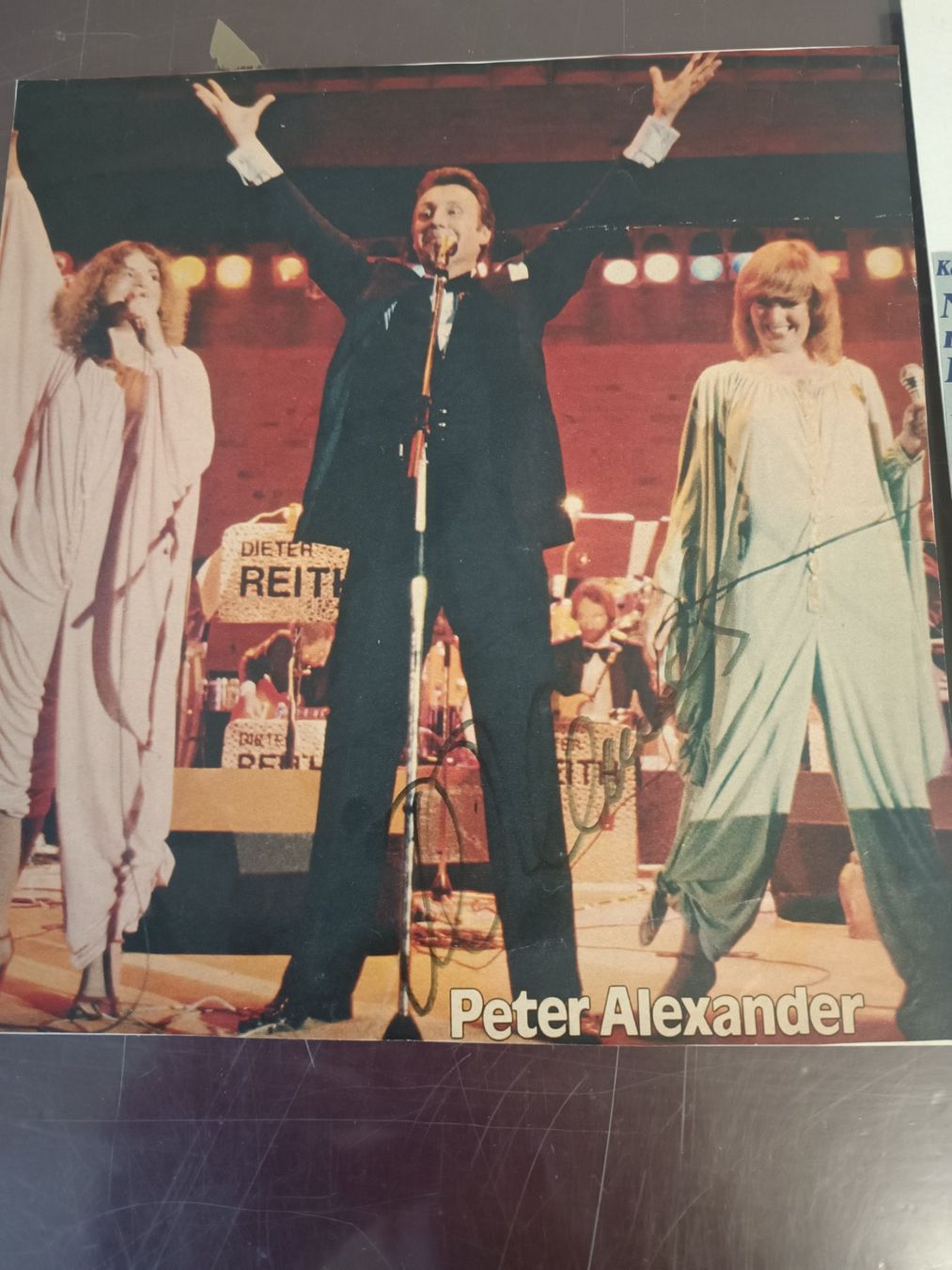 Autografi: Show Set - 4x handsigniert - 80er Jahre – Usato da Menziken venduto da Artographs 1