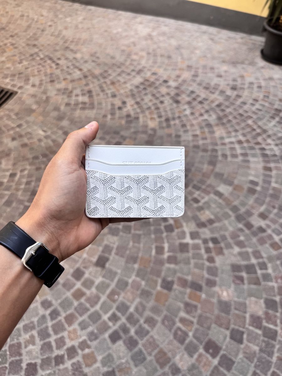 Goyard Portefeuilles: Goyard Saint-Sulpice Card Holder White  – Neuf avec emballage d'origine à Caviano par reselleo21 1