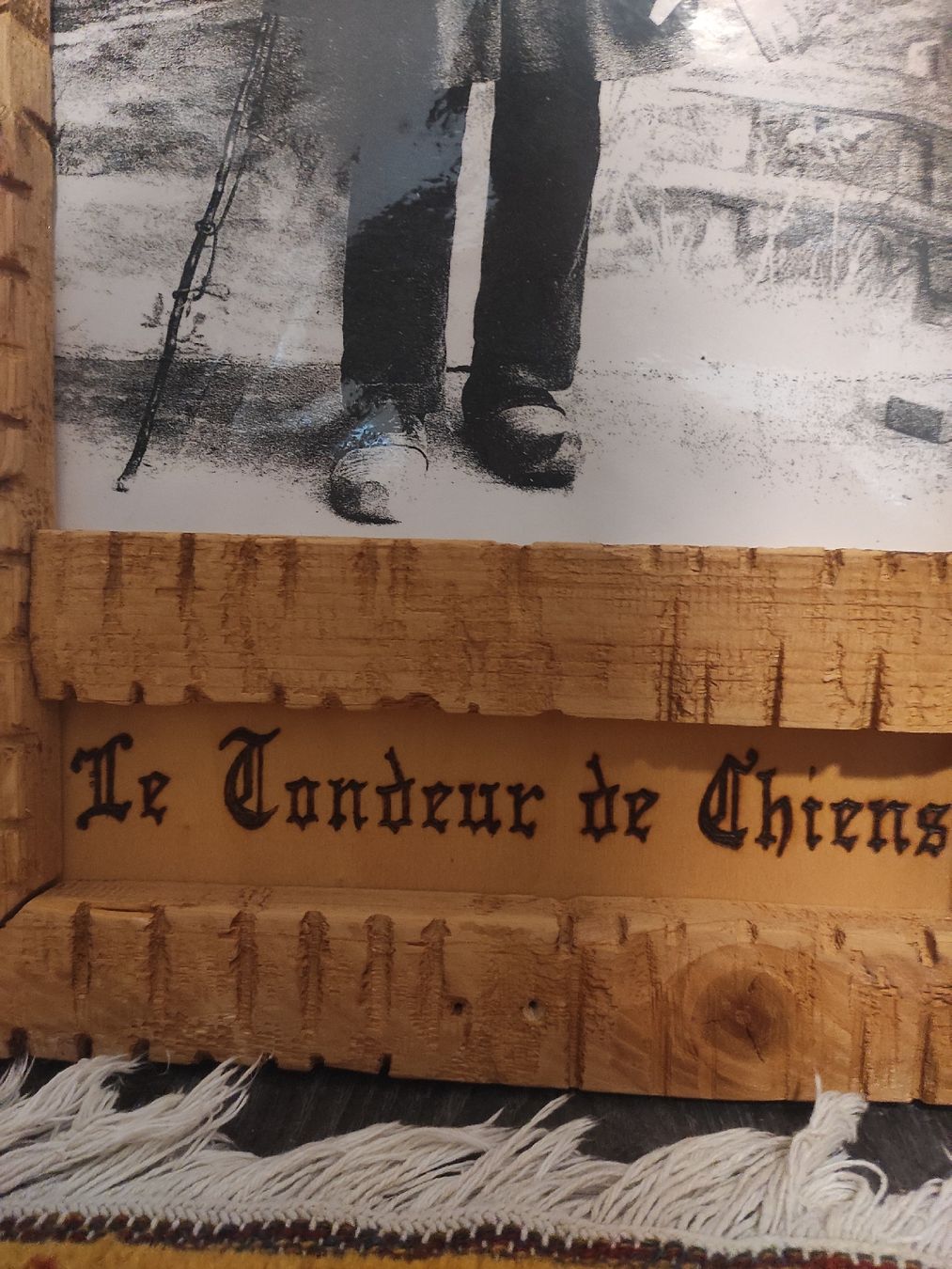 Foto & Immagini: Tableau photo "Le Tondeur de Chiens" – Usato da La Roche FR venduto da seashellfan 1