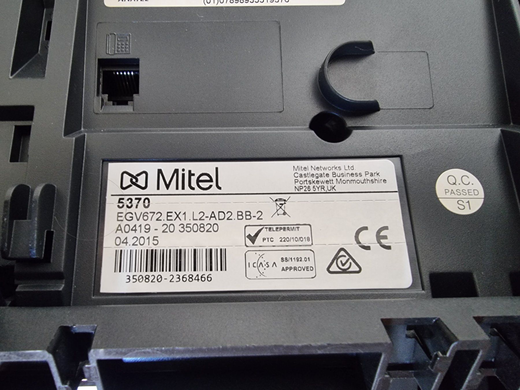 Aastra Telefoni: Tischtelefon mit Beistellmodul | Aastra Mitel 5370 – Usato da Schöftland venduto da Colin13_93 4