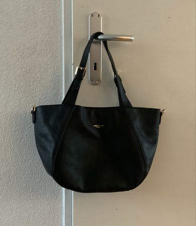 Damen Handtasche schwarz David Jones Paris