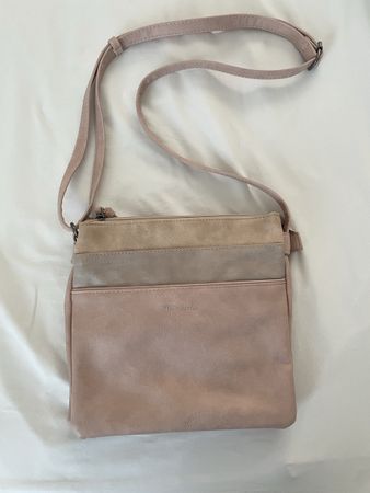 Tamaris Ledertasche Umhängetasche Beutel Handtasche Rosa
