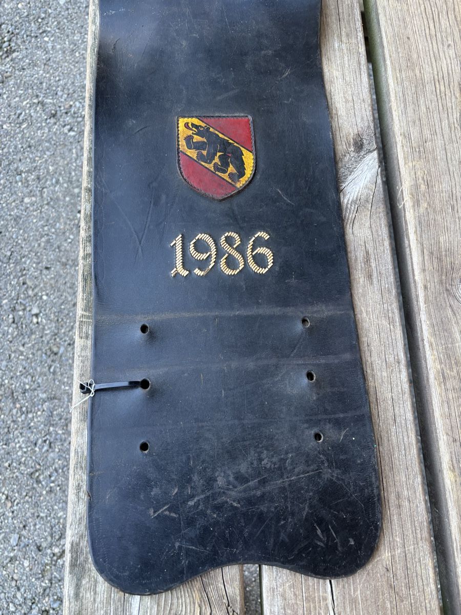 Campanacci mucche: Treichelriemen 1986 – Usato da Schangnau venduto da Roseggli82 2