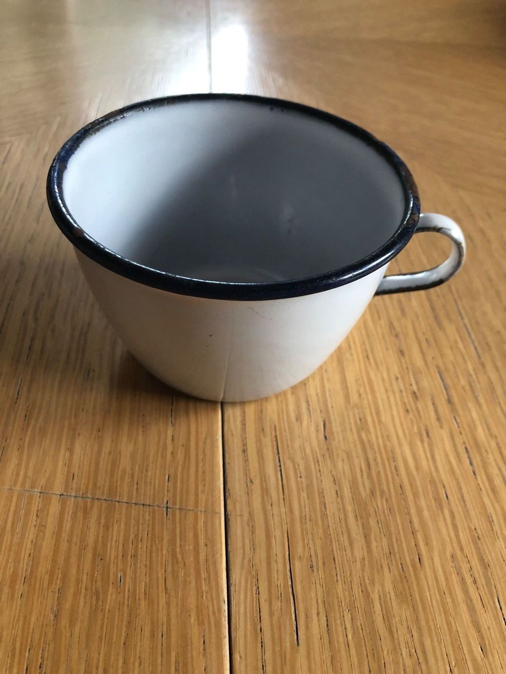 Tazze: Antike Emaille Tasse 9 cm – Usato da Schübelbach venduto da Dolly990_2 1