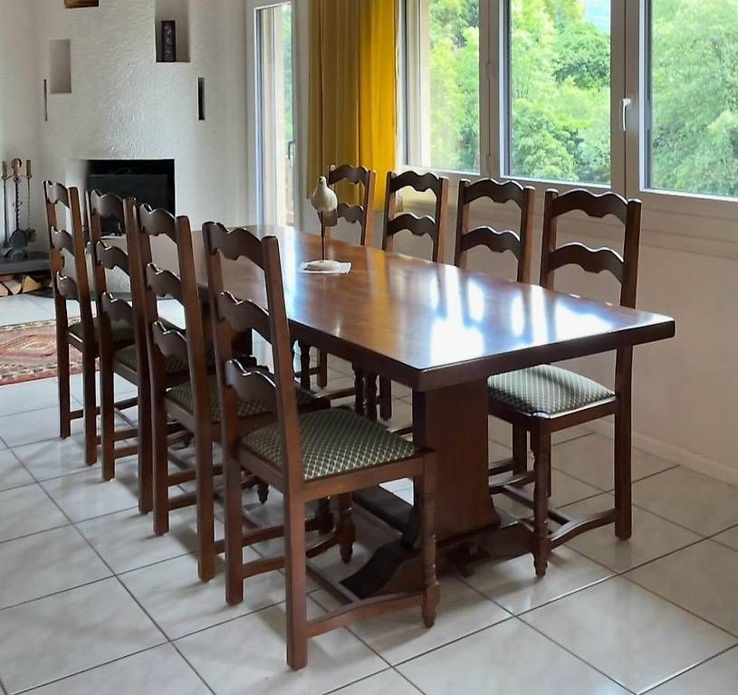Tavoli: Table et chaises en bois – Usato da Sion venduto da pintolecce 1