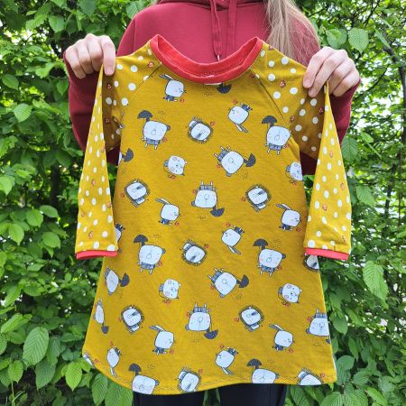 Bio-Baumwoll-Jersey-Kleid Gr. 92