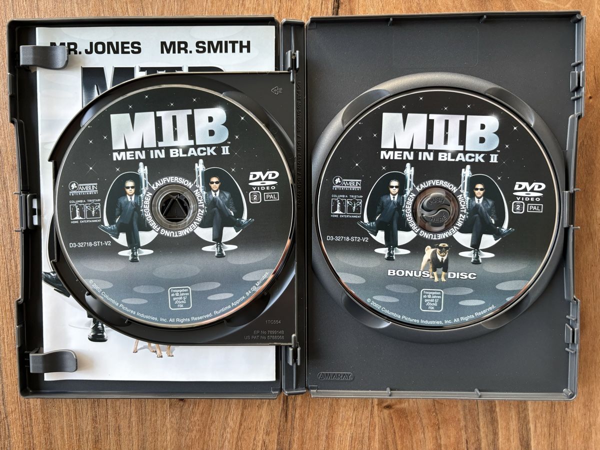 Tutti i DVDs: DVD Men in Black II - Back in Black – Usato da Belp venduto da brb66 3