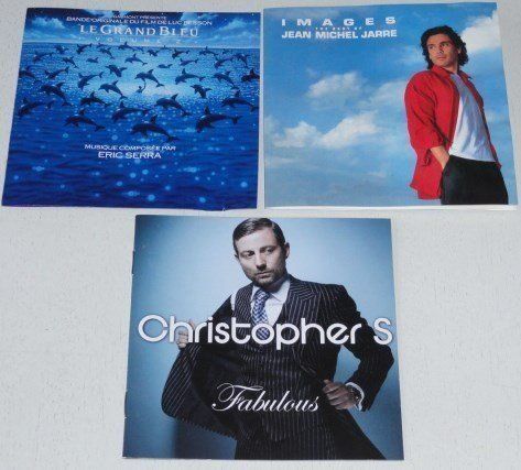 CD: 3CD's - Eric Serra, Jean-Michel Jarre, Christopher, – Usato da Unterbäch venduto da xazuq