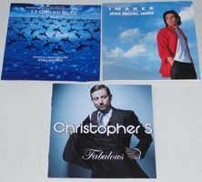 3CD's - Eric Serra, Jean-Michel Jarre, Christopher,