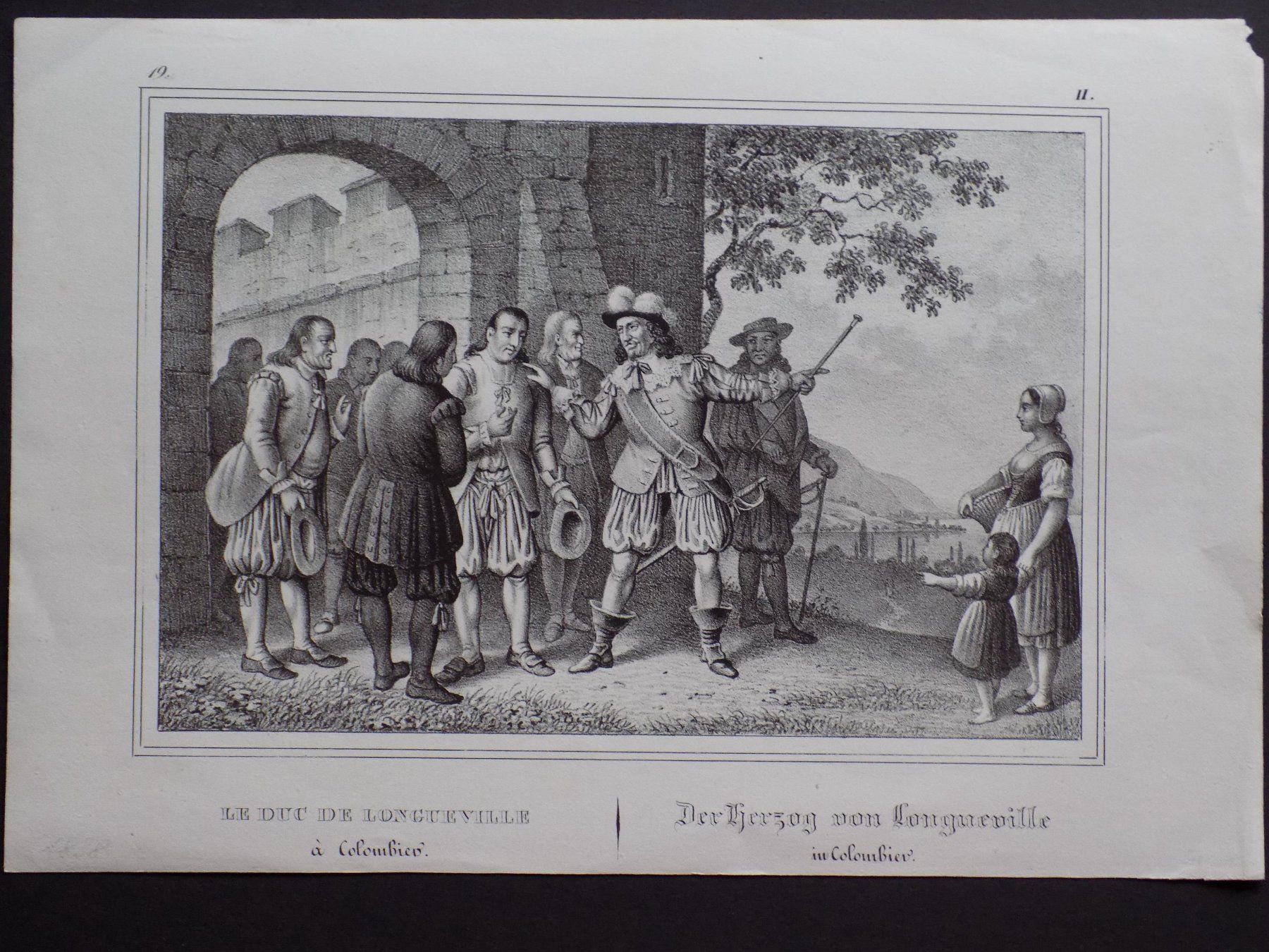 Incisioni: Colombier le Duc de Longueville – Usato da Risch venduto da Rischli15