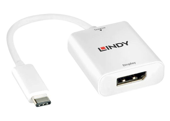 Laufwerke & Adapter: Lindy USB Typ C – DisplayPort Adapter – Gebraucht aus Siebnen von good4deal