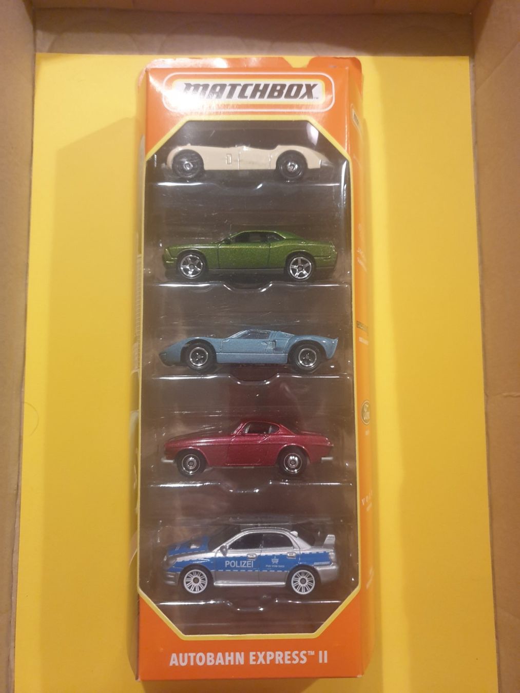 Matchbox Modellini d'auto: Matchbox 5er Pack AUTOBAHN EXPRESS II – Nuovo e nell'imballaggio originale da Oftringen venduto da Rotor