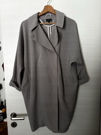 Mantel Damen grau Grösse 36 (Topshop) guter Zustand