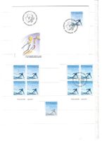Helvetia 2002 Ski WM St.moritz 2003   FDC 19.11.2002