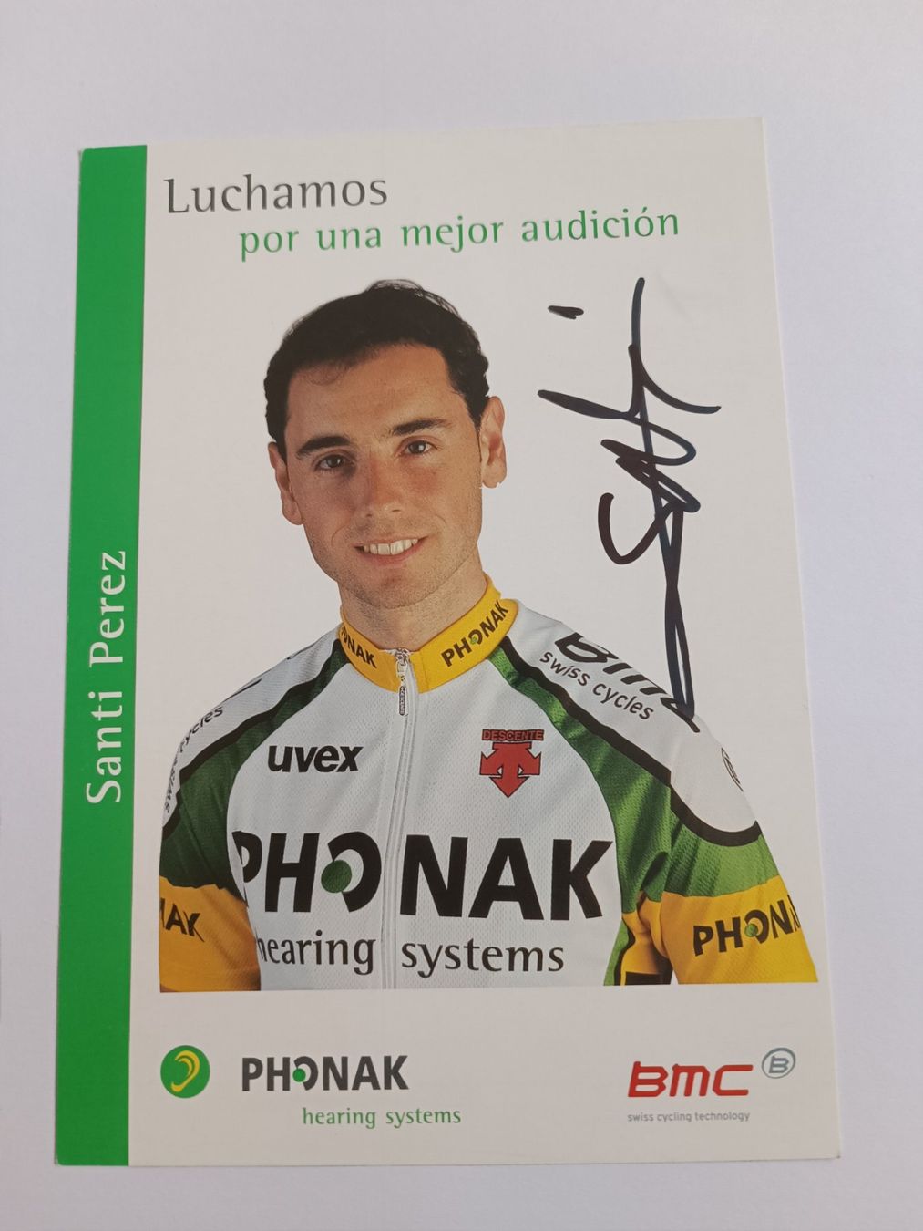 Autografi: Santi Perez - Rad - handsigniert – Usato da Menziken venduto da Autogramme