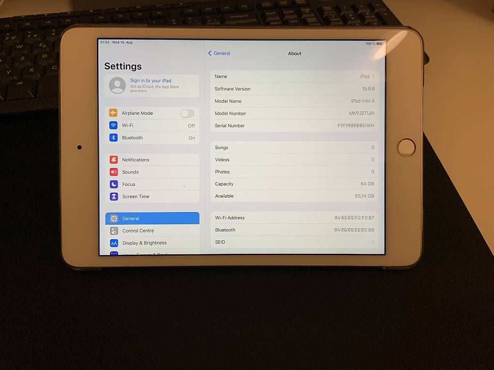 Apple Tablet PC: iPad mini 4 (64GB) – Usato da Effretikon venduto da Gettrix 2