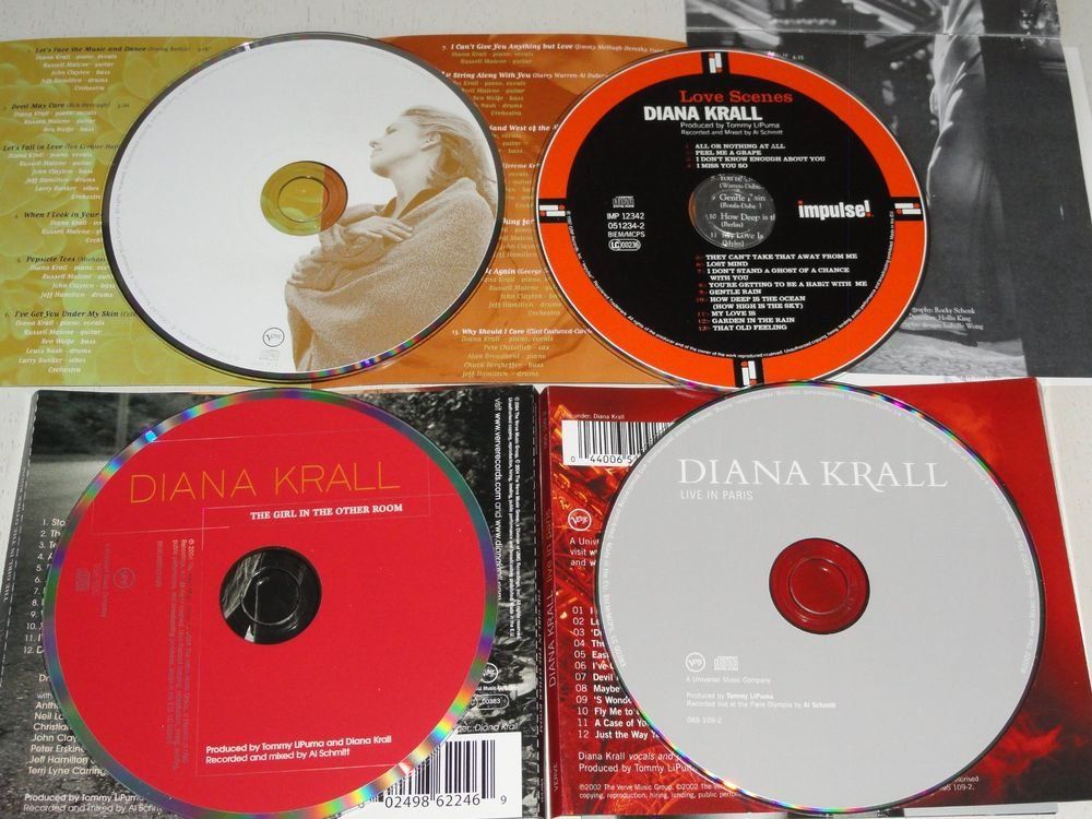 CD: Diana Krall -collection 4CD's- Impulse, Verve - include Live – Usato da Unterbäch venduto da oqlib 6