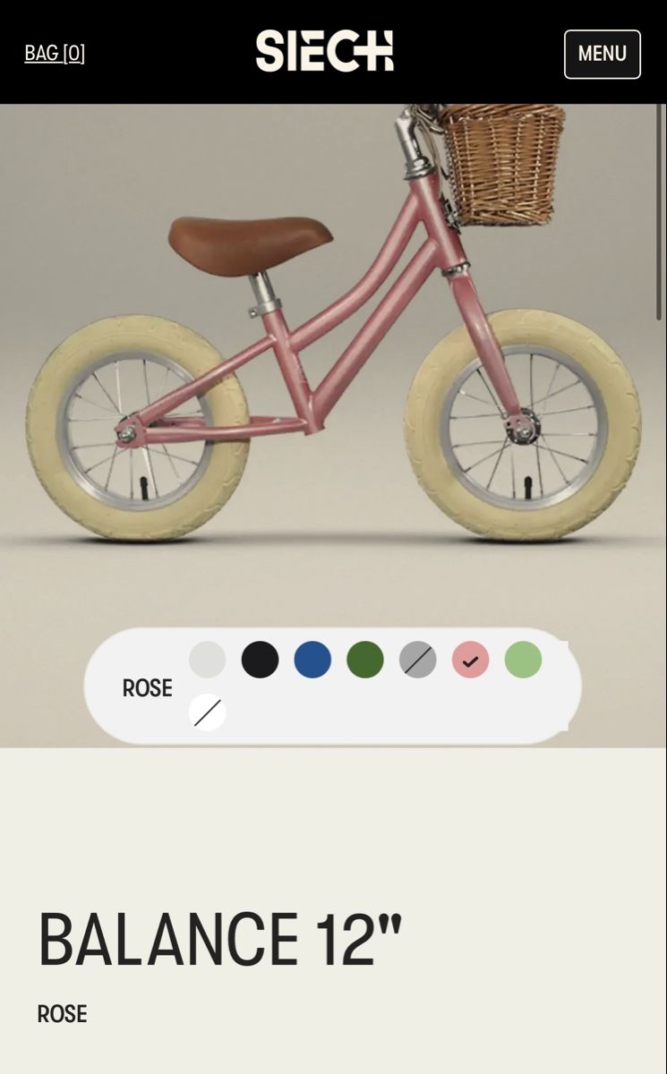 Siech Biciclette: Laufrad Siech Cycles Balance 12" Rosé  Neu – Nuovo (secondo la descrizione) da Belp venduto da Secondhand11 6
