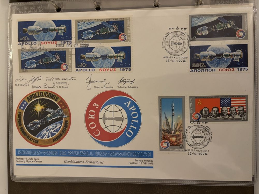 Luxus Brief Apollo Coio 3 FDC 15.7.1975 (Gebraucht) in Murgenthal für ...
