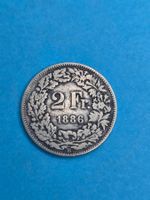 2 FRANKEN 1886 – ERHALTUNG: SEHR SCHÖN (SS)
