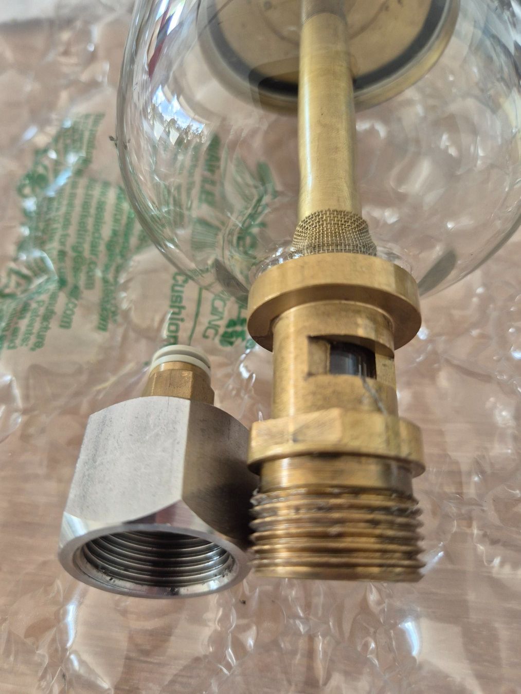 Accessori Trattori &Veicoli agricoli: Tropföler Messing mit Naturglas – Usato da Lütisburg venduto da urbsus 6