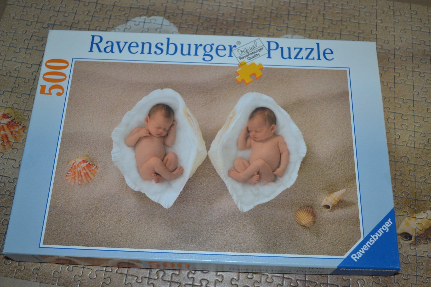 Ravensburger Puzzle: Puzzle 500 Teile - Muschelbabys – Usato da Kölliken venduto da Knorrli58 4