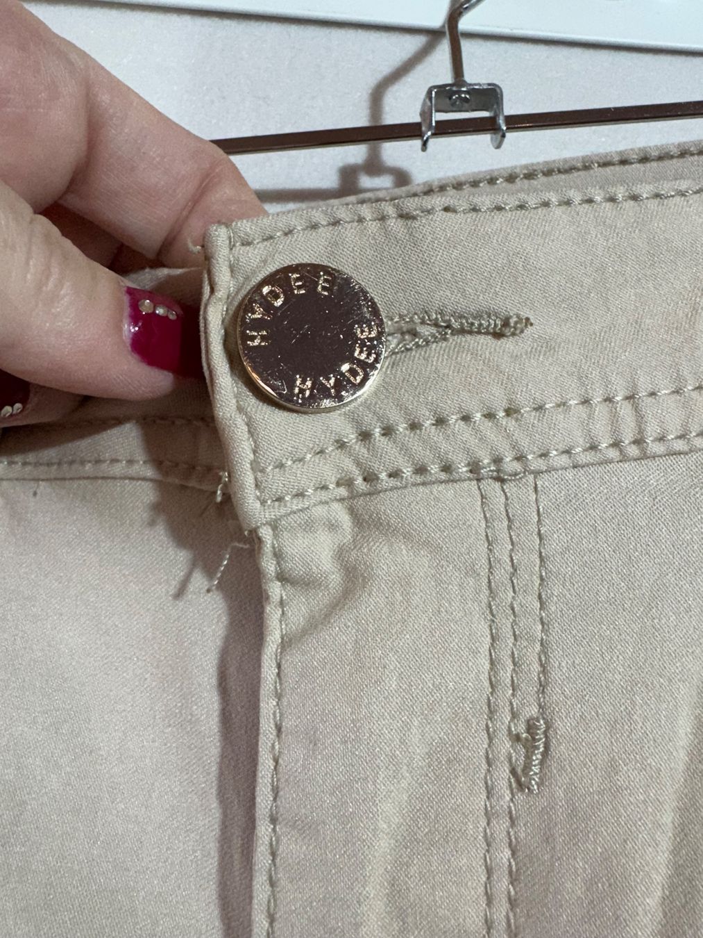 Hosen: Beige Hose von Chicoree Hydee Gr. 38 – Gebraucht aus Grosswangen von SALE_SALE_SALE 2