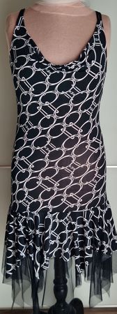Sommerliches Minikleid mit speziellem Muster, Grösse M