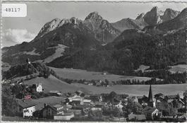 Chateau d'Oex -Vue generale