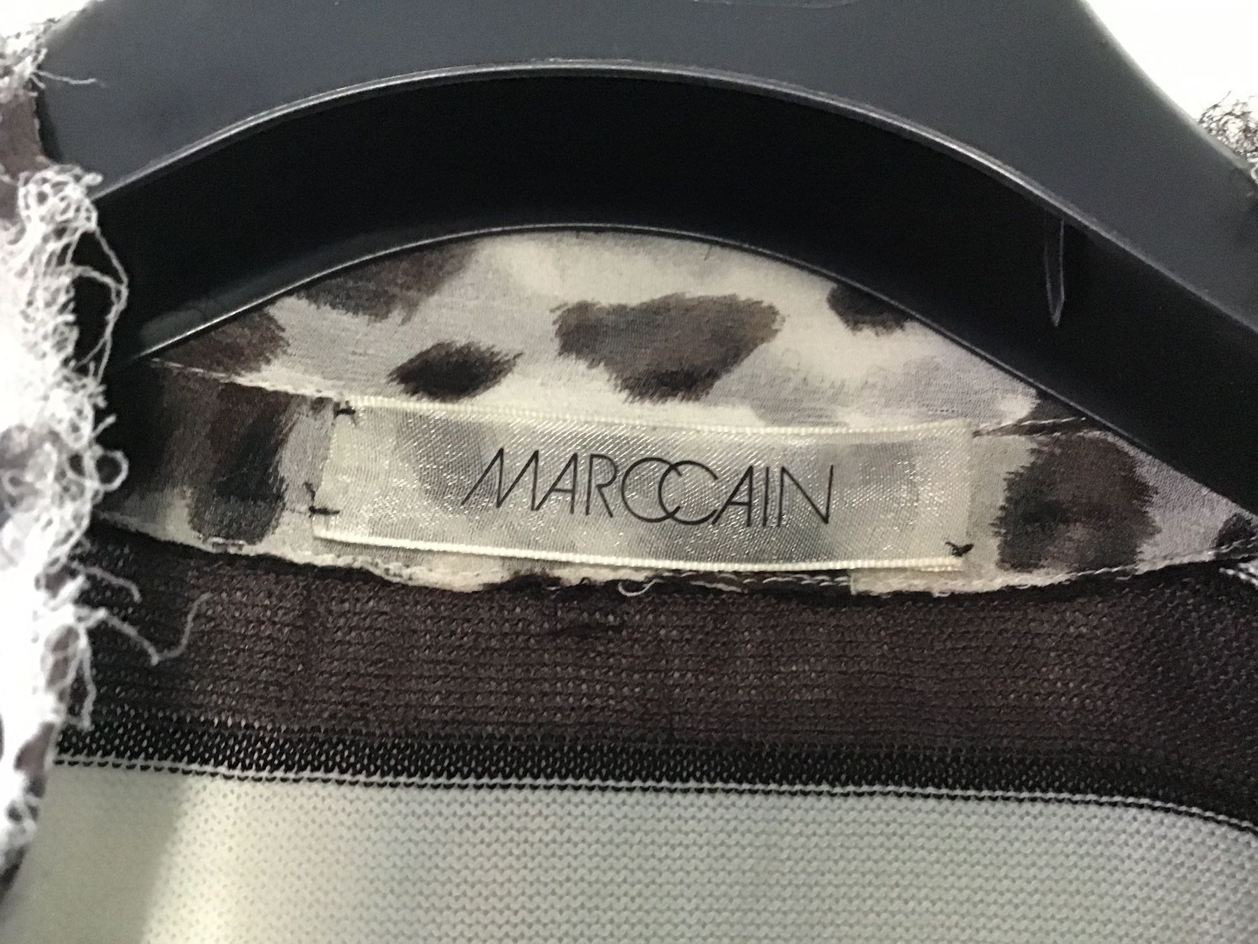 Marc Cain Giacche: MARC CAIN Jacke mit integrierter Bluse, braun-weiss Gr. 2 – Usato da Glattfelden venduto da ire_w6h2 4