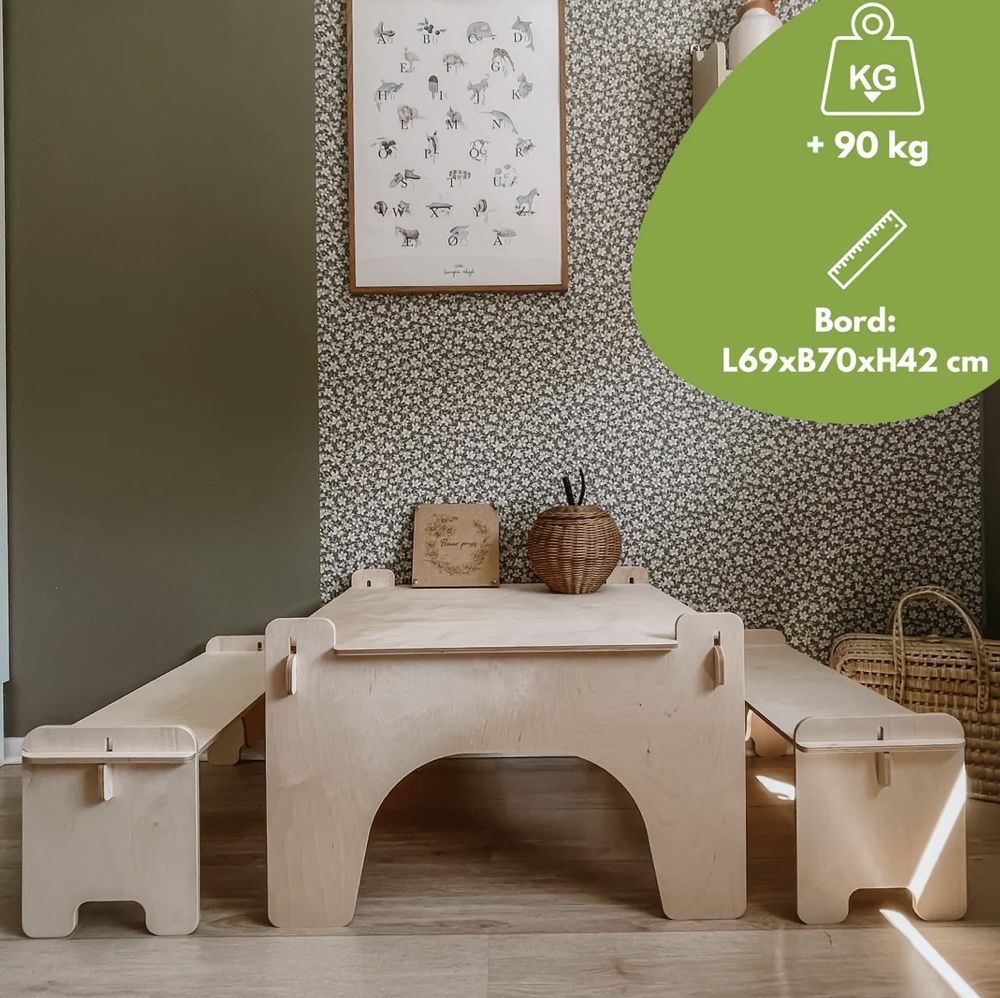 Set di tavolo e panche: Kinder Tisch mit Bank – Usato da Zürich venduto da cha_s85j 3