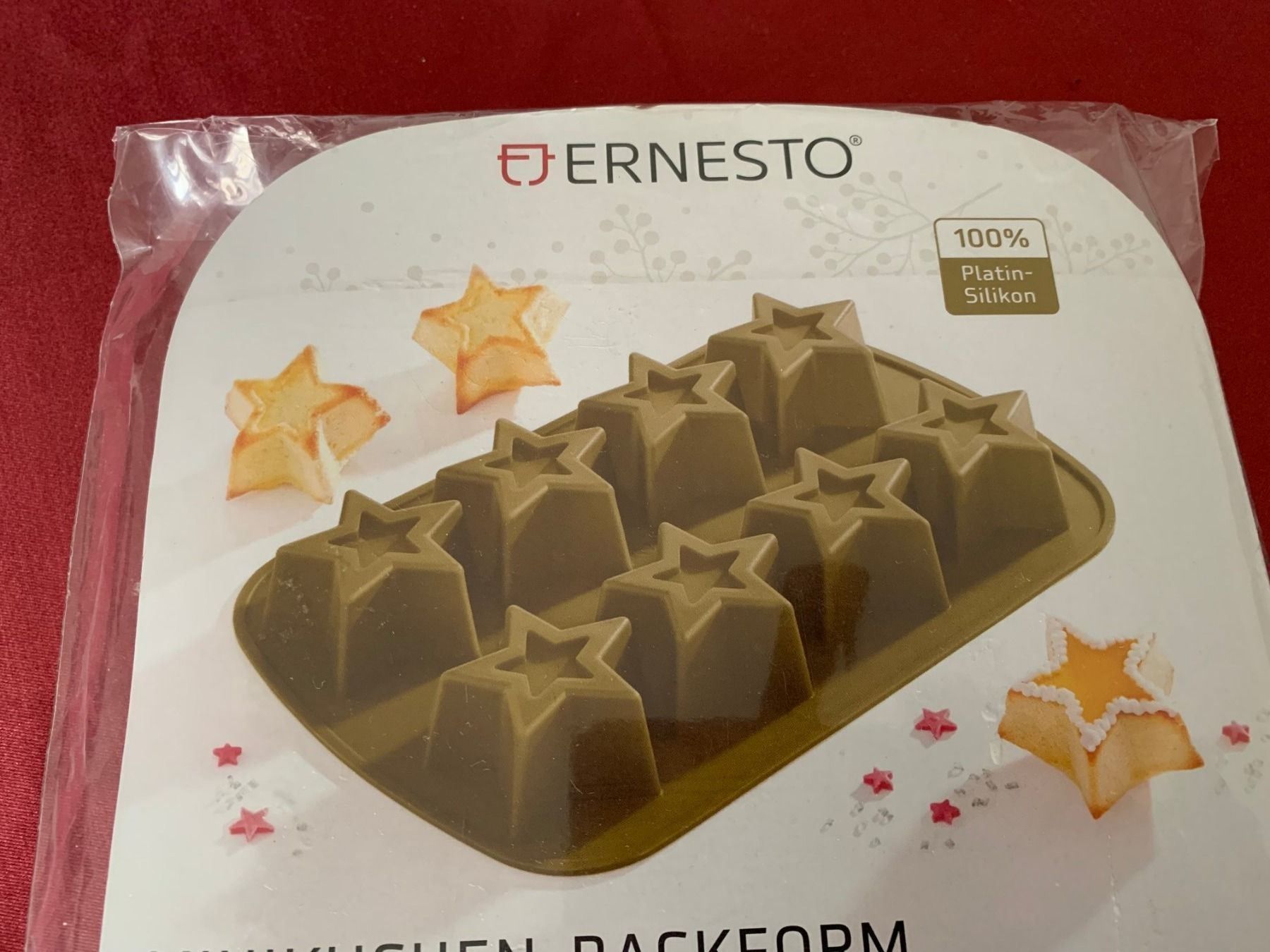 Teglie da forno: Backform Minikuchen  Silikon STERNE – Nuovo e nell'imballaggio originale da St. Gallen venduto da Adwen 2