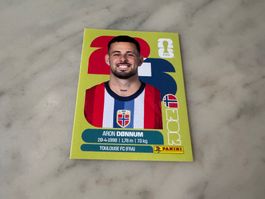 Panini Fifa Fussball WM 2026 Sticker Aron Dønnum NOR 17