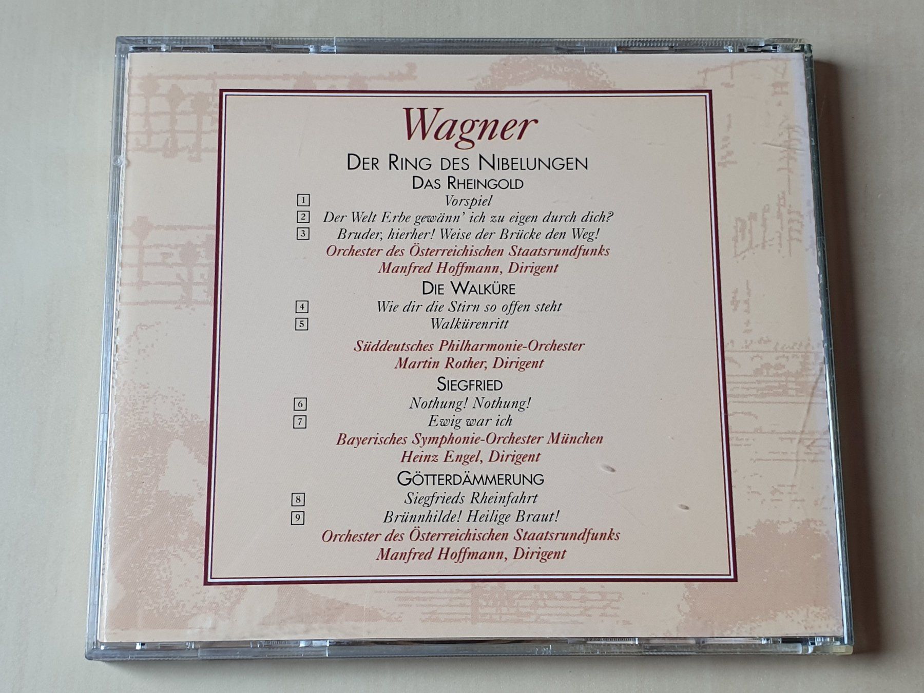 CD: Wagner Der Ring der Nibelungen – Usato da Stansstad venduto da collectorsshop 1