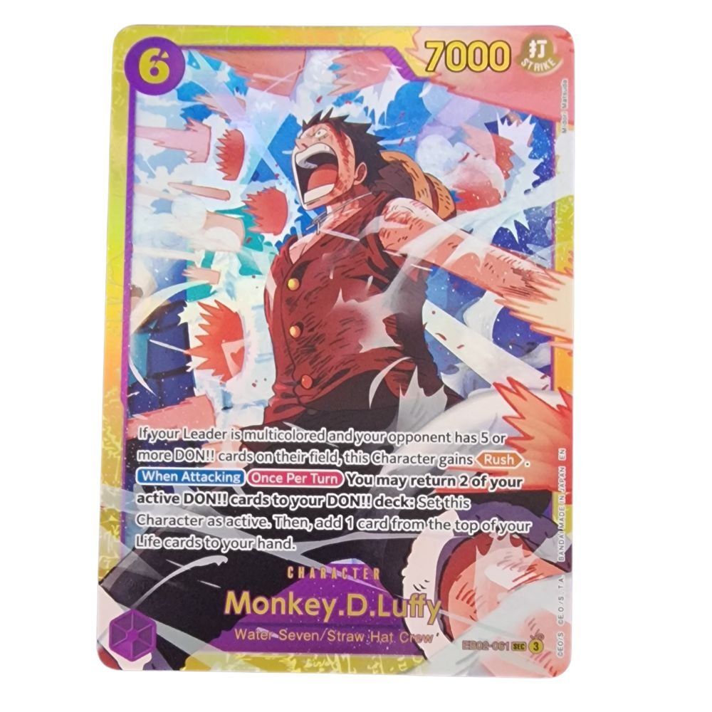 Bandai Carte collezionabili: Luffy  EB02 One Piece TCG – Usato da Genève venduto da Cardtreasure