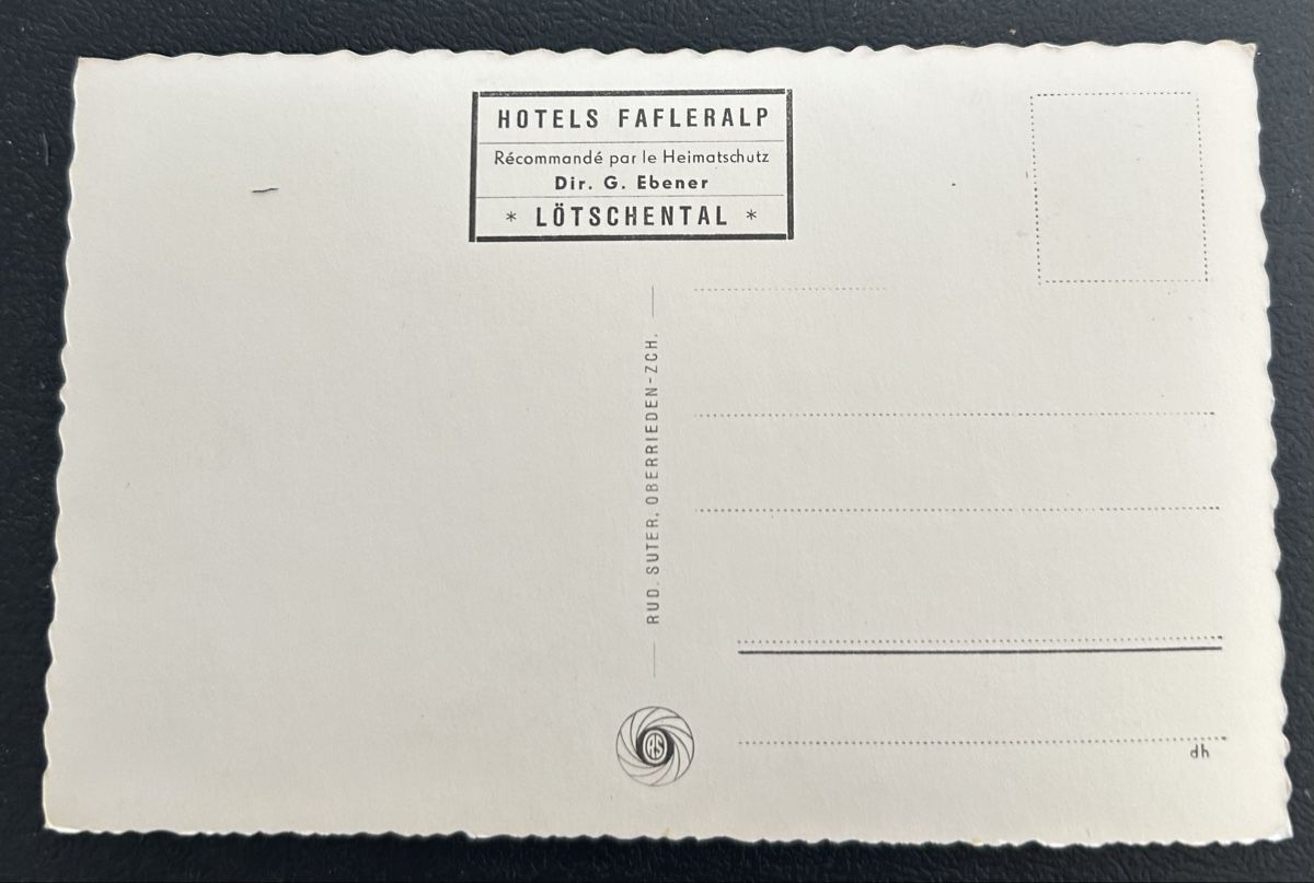 Cartoline postali: Eisten im Lötschental  – Usato da Horw venduto da Tellbub 1