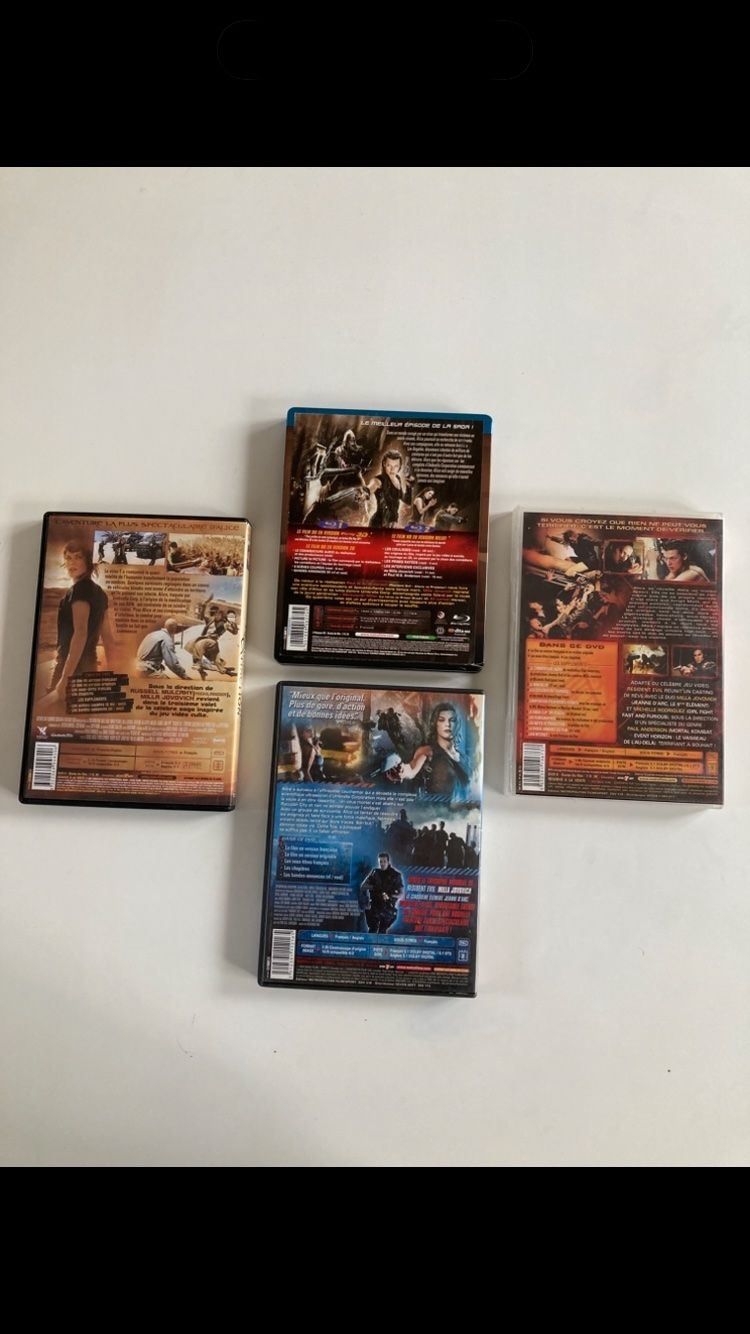 Tutti i DVDs: Resident Evil DVD Lot 4 DVD Films – Usato da Bassecourt venduto da CALUMET-X 1